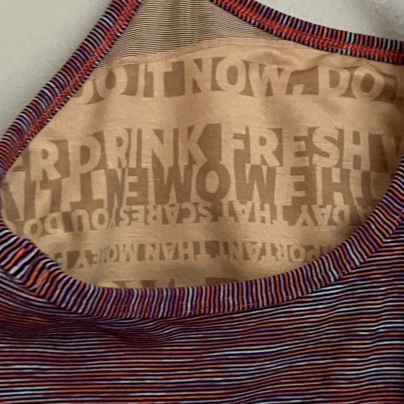 lululemon athletica Power Y Tank - Space Black March Multi - Picture 5 of 13